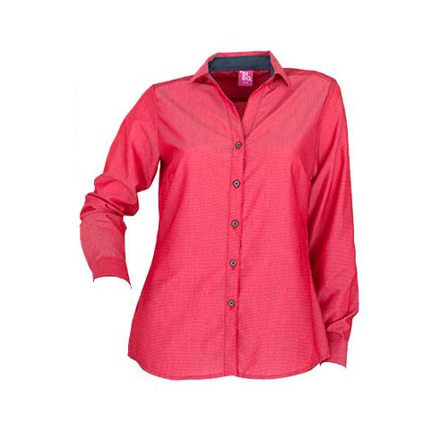 CAMISA BBO FLORENCIA DAMA MANGA LARGA - Artículos Promocionales MAS RECIO